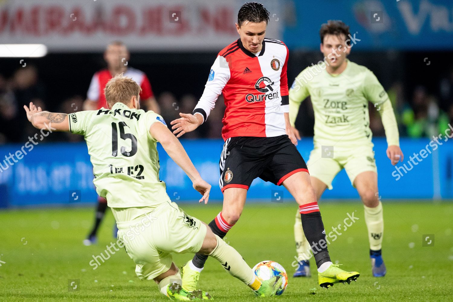 Timo Letschert Fc Utrecht Steven Berghuis Editorial Stock Photo - Stock ...