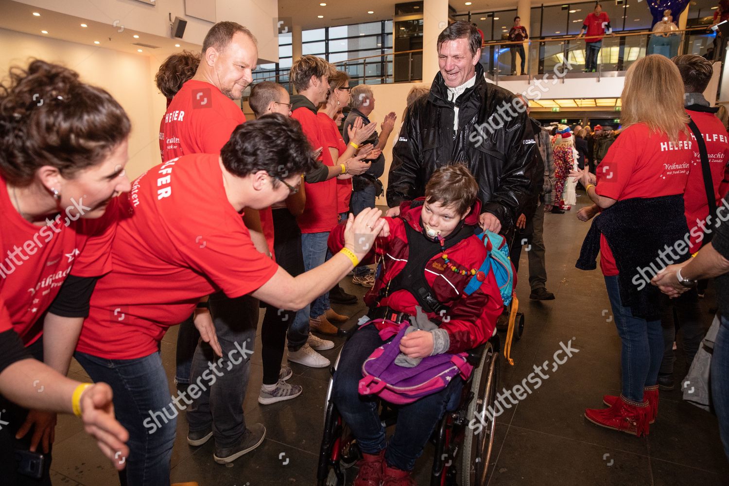 Volunteers Receive Homeless People During German Editorial Stock Photo   Shutterstock 10039533o 