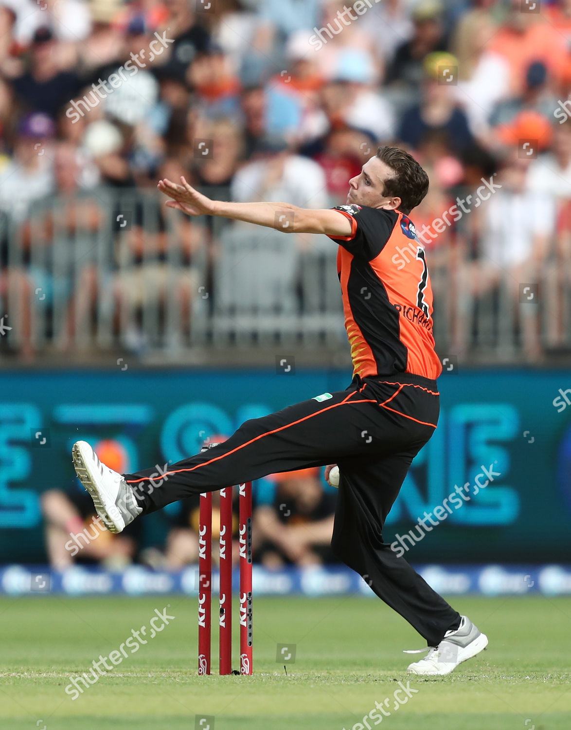 Jhye Richardson Scorchers Editorial Stock Photo - Stock Image ...