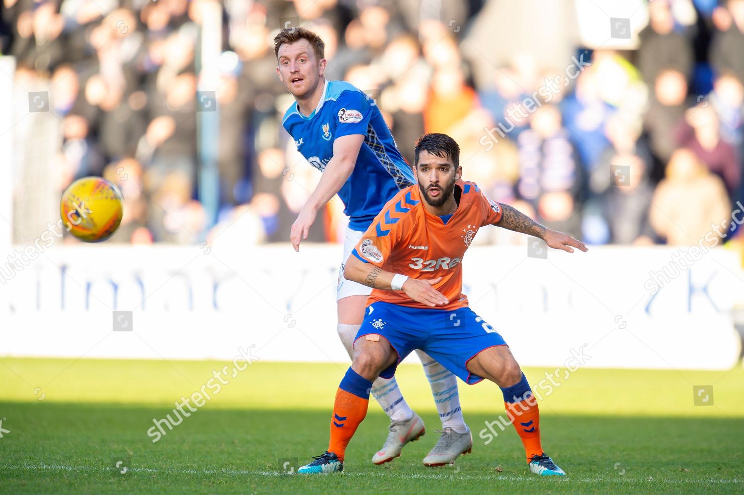 Daniel Candeias 21 Rangers Fc Liam Editorial Stock Photo Stock Image