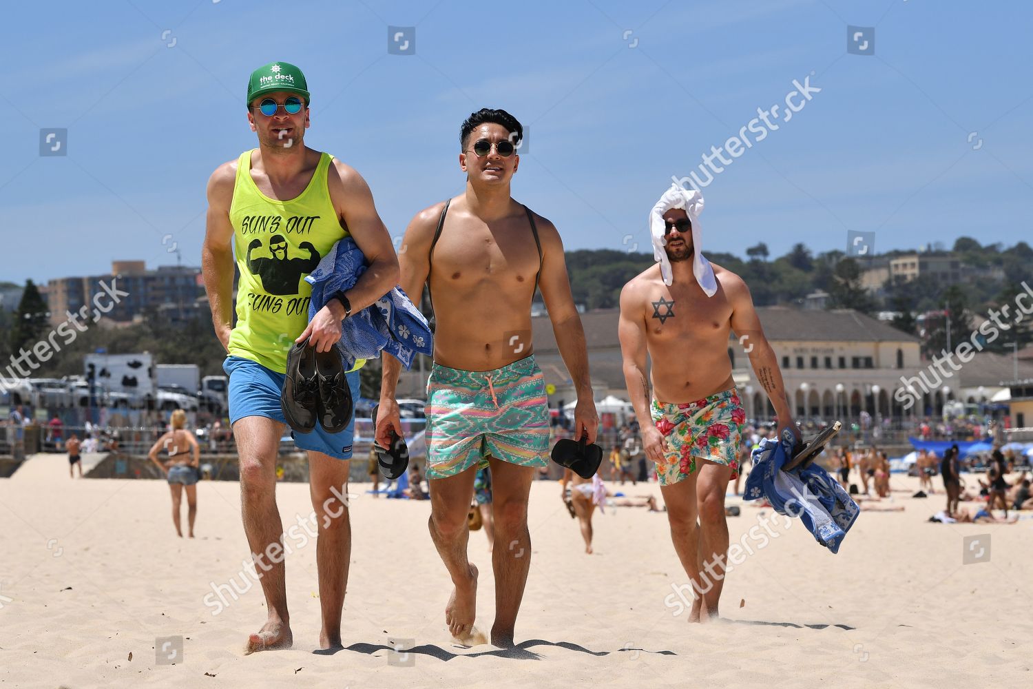 BEACHGOERS SEEN BONDI BEACH SYDNEY NEW Editorial Stock Photo - Stock ...