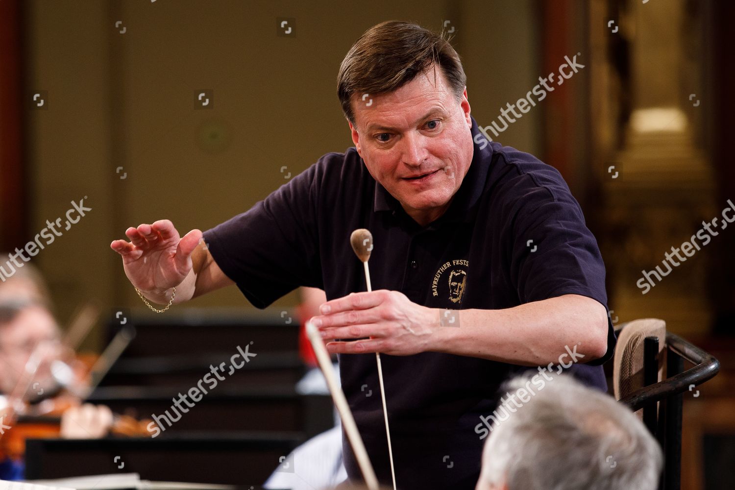 German Conductor Christian Thielemann Performs During Rehearsal Editorial Stock Photo Stock Image Shutterstock