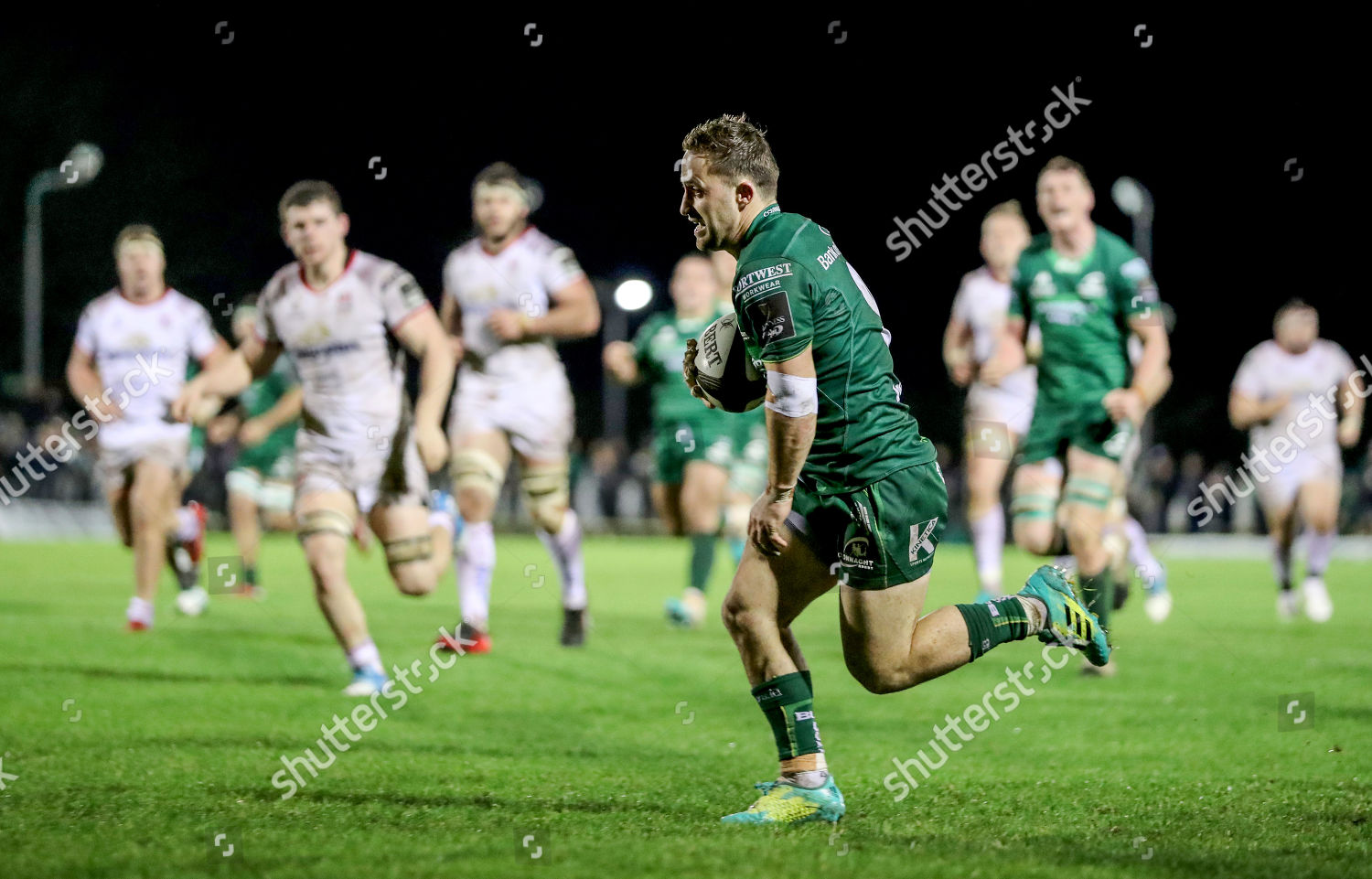 Connacht Vs Ulster Connachts Caolin Blade Editorial Stock Photo Stock