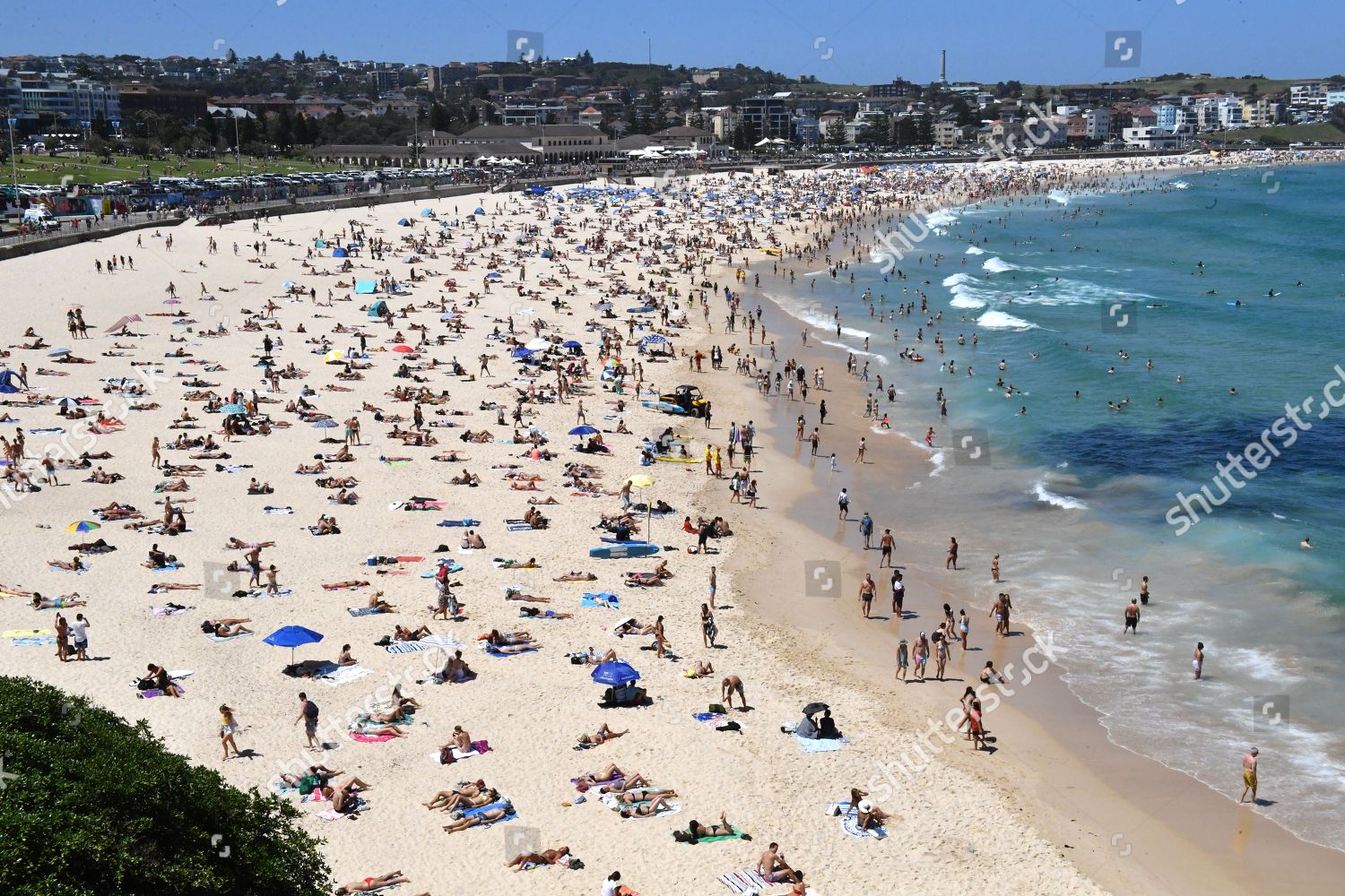 Beachgoers Seen Bondi Beach Sydney New South Editorial Stock Photo Stock Image Shutterstock