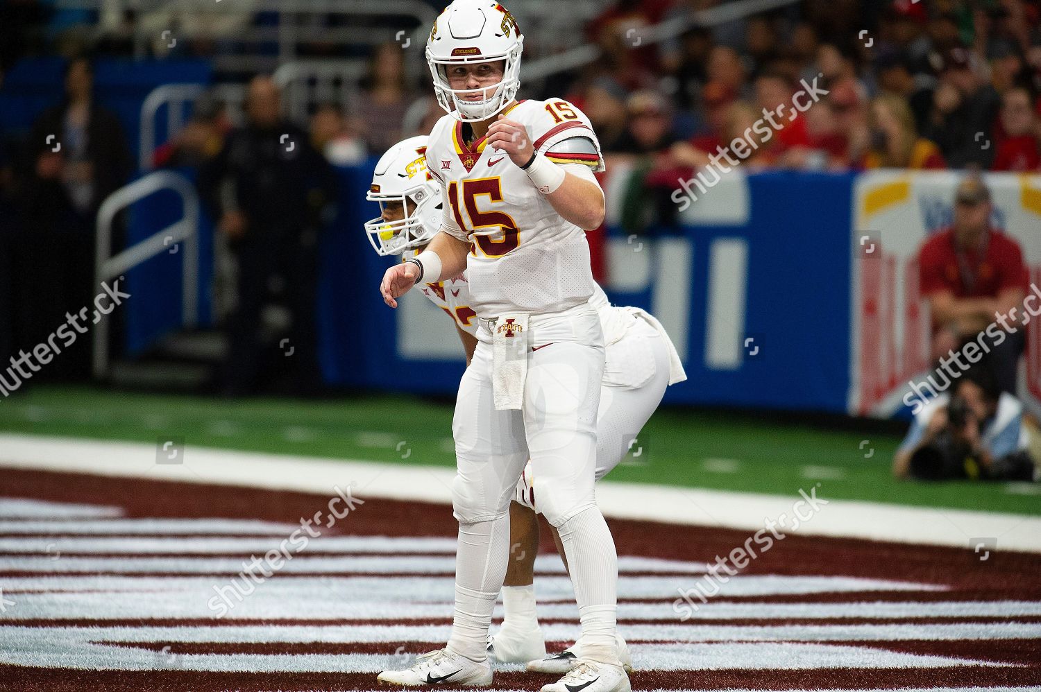 Iowa State Quarterback Brock Purdy 15 Editorial Stock Photo - Stock ...