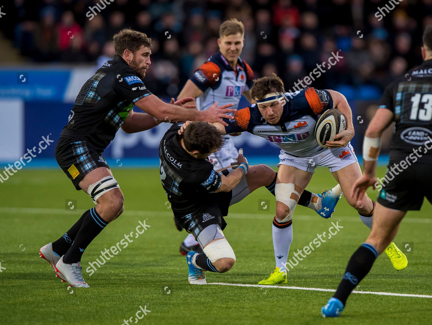 Glasgow Warriors Vs Edinburgh Glasgows Callum Editorial Stock Photo ...