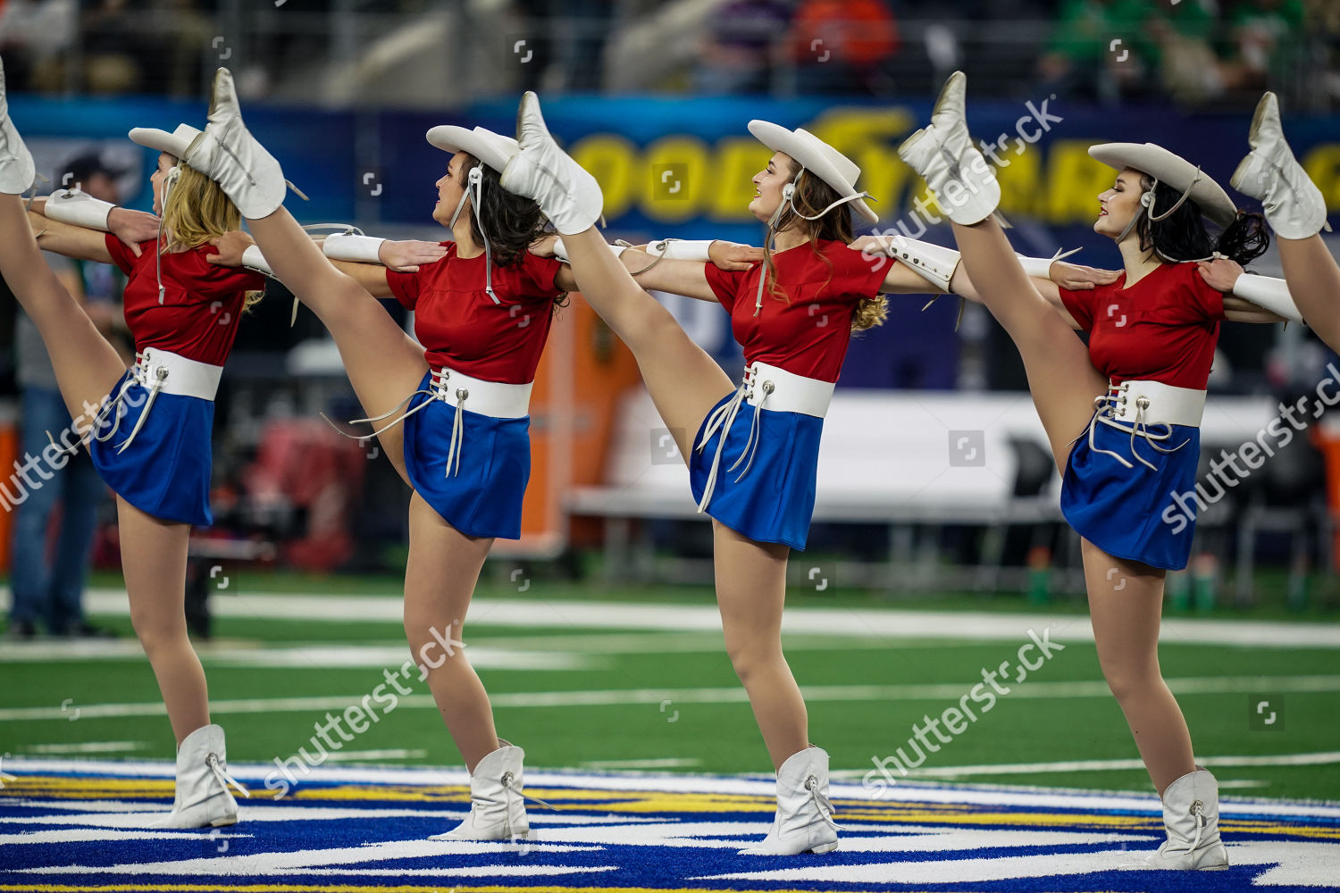 Kilgore Rangerettes Before Goodyear Cotton Bowl Editorial Stock Photo ...