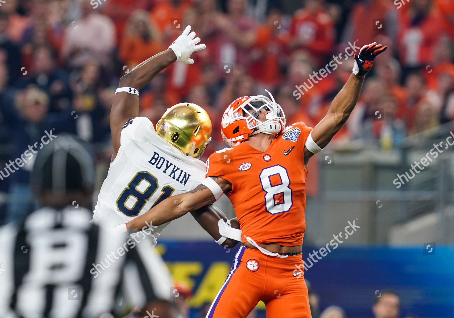 A.J. Terrell Jr. Orange Clemson Tigers Autographed Player-Issued #8 Jersey  from the 2019 NCAA Football Season - Size 40