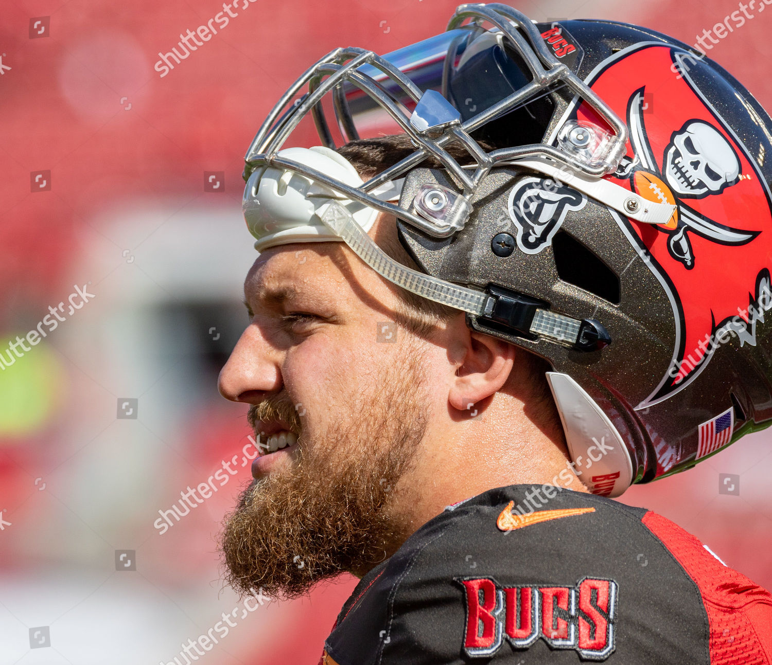 Tampa, Florida, USA. 30th Dec, 2018. Tampa Bay Buccaneers offensive guard  Michael Liedtke (67) before the game between the Atlanta Falcons and the  Tampa Bay Buccaneers at Raymond James Stadium in Tampa