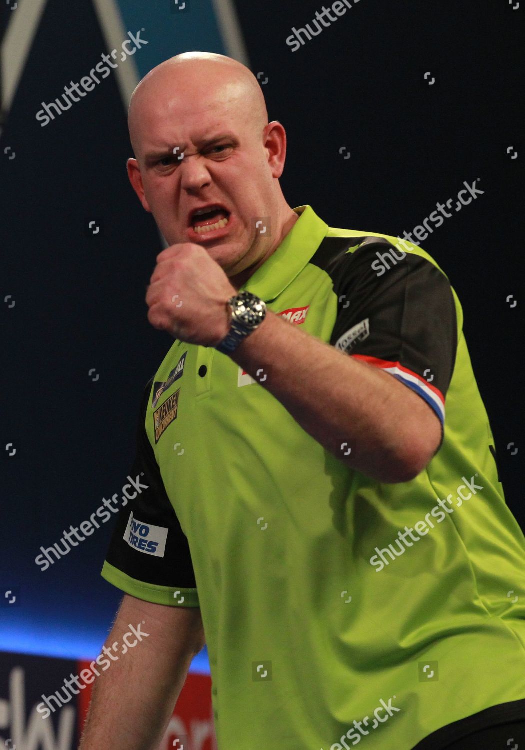 Dutch Darts Player Michael Van Gerwen Editorial Stock Photo - Stock