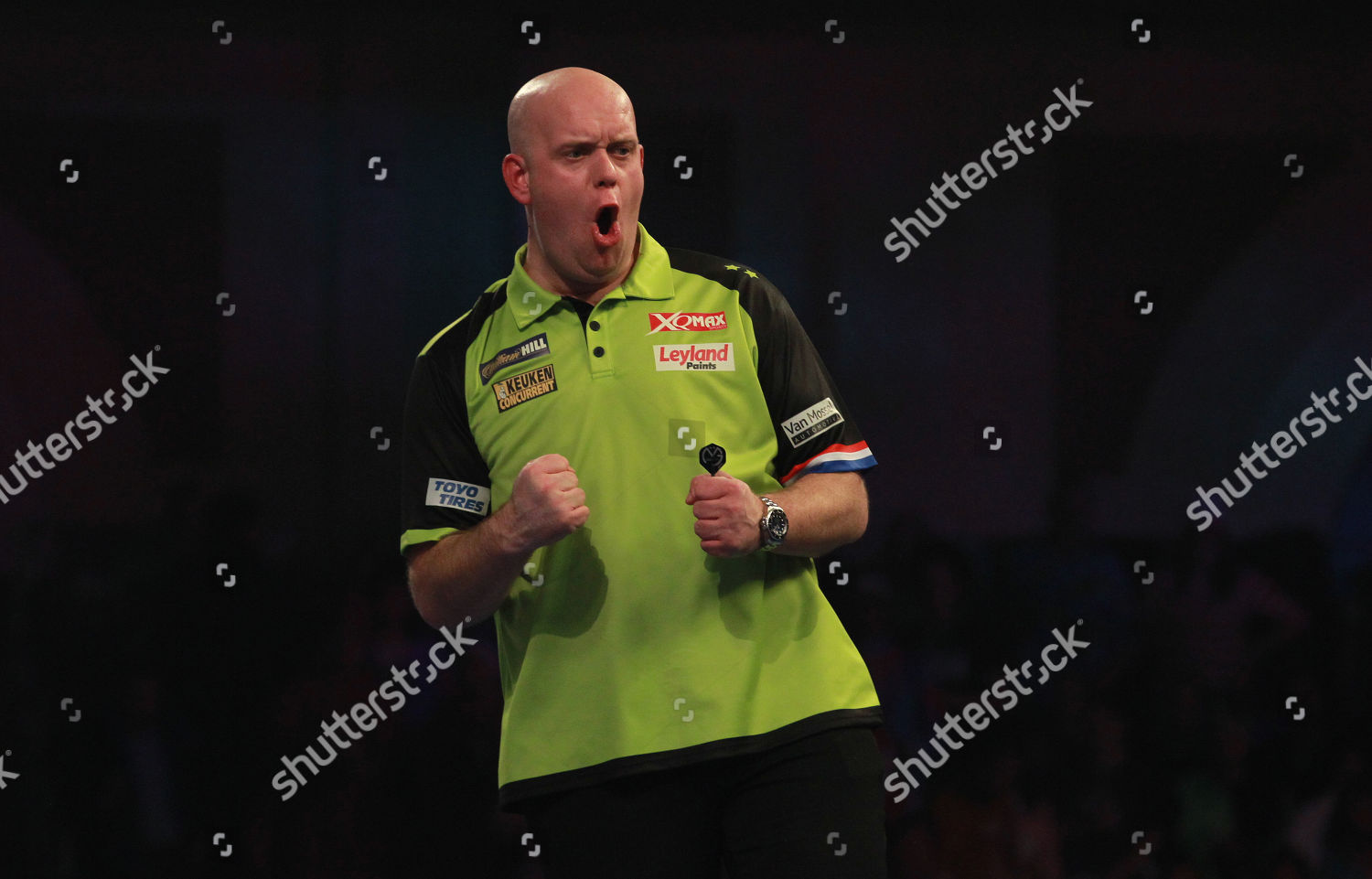 Dutch Darts Player Michael Van Gerwen Editorial Stock Photo - Stock ...