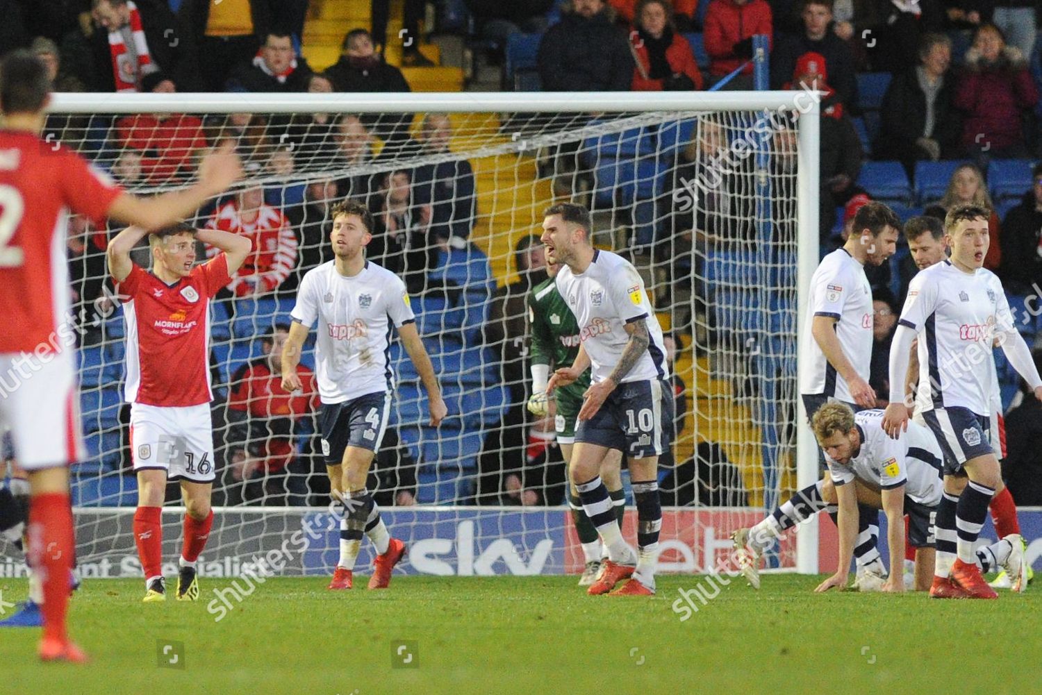 Crewe Alexandra Midfielder Tom Lowery 16 Misses