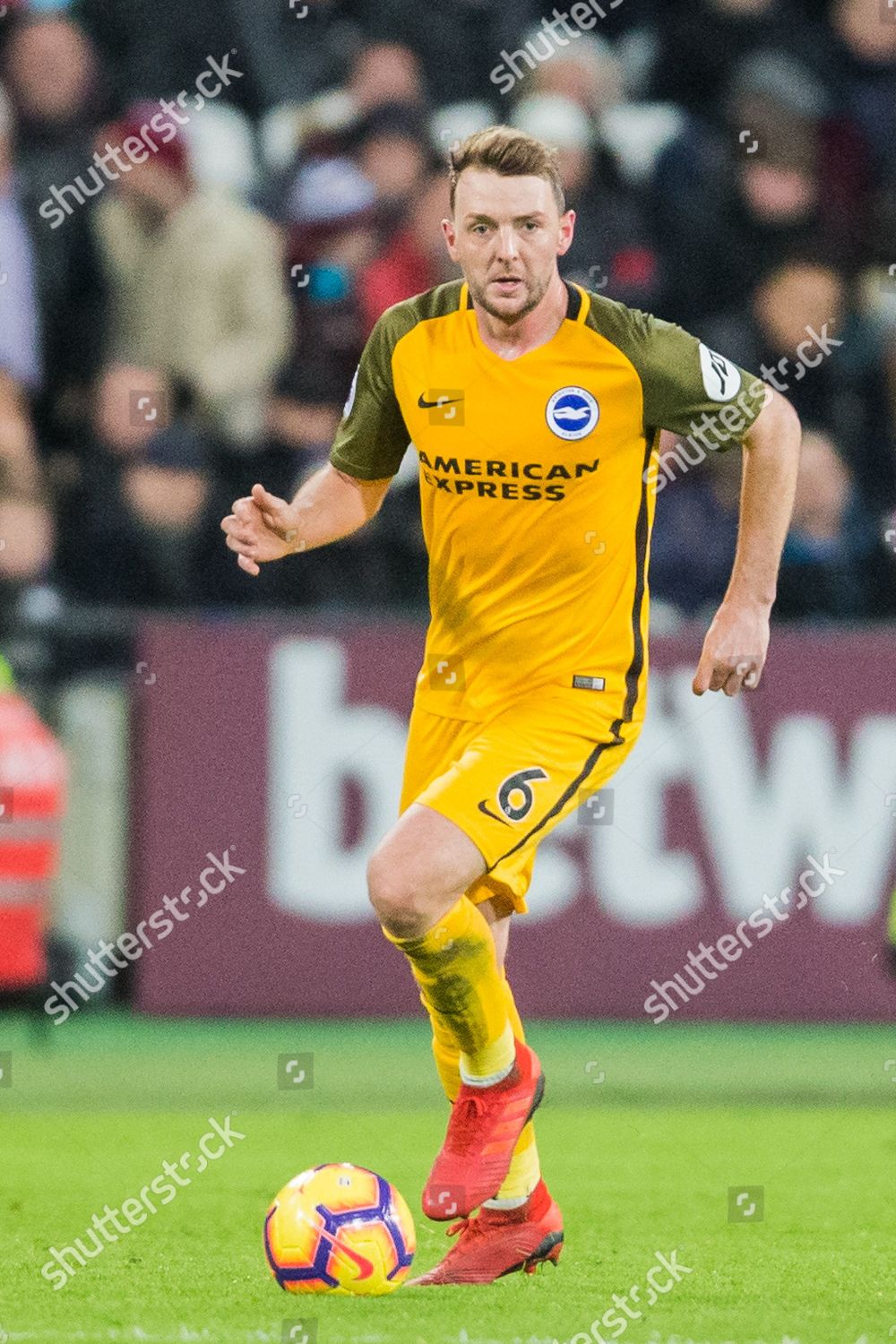 Dale Stephens Brighton During Premier League Editorial Stock Photo ...