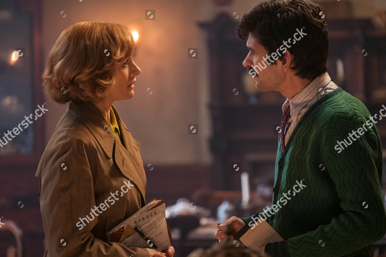 Emily Mortimer Jane Banks Ben Whishaw Michael Editorial Stock