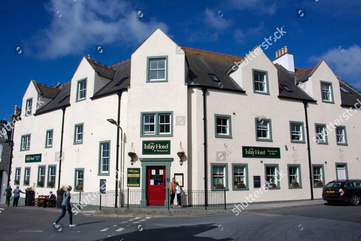 Islay Hotel Port Ellen Village Island Editorial Stock Photo - Stock ...