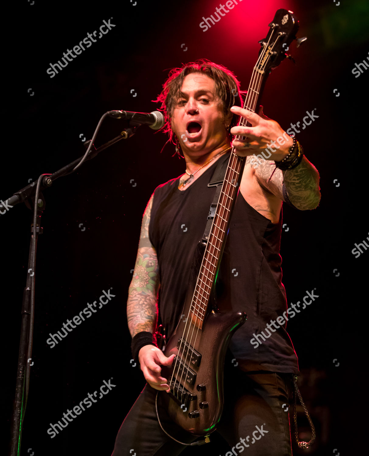 Buckcherry Kelly Lemieux Editorial Stock Photo - Stock Image 