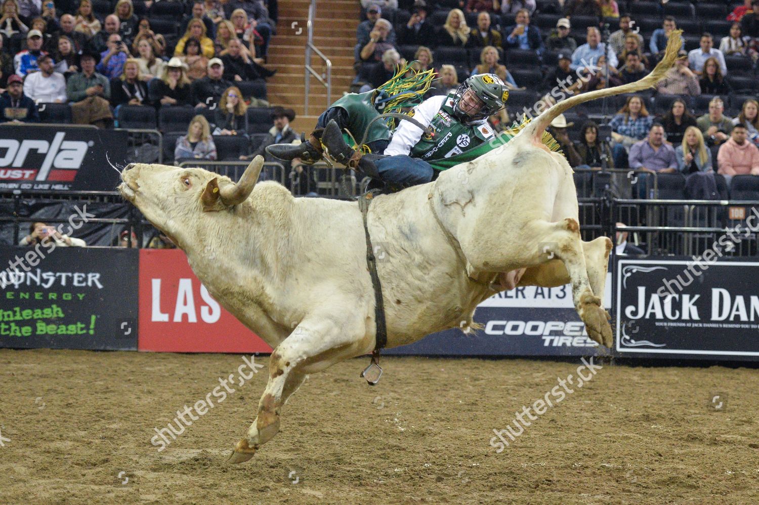 Professional Bull Rider Cooper Davis Competes Editorial Stock Photo ...