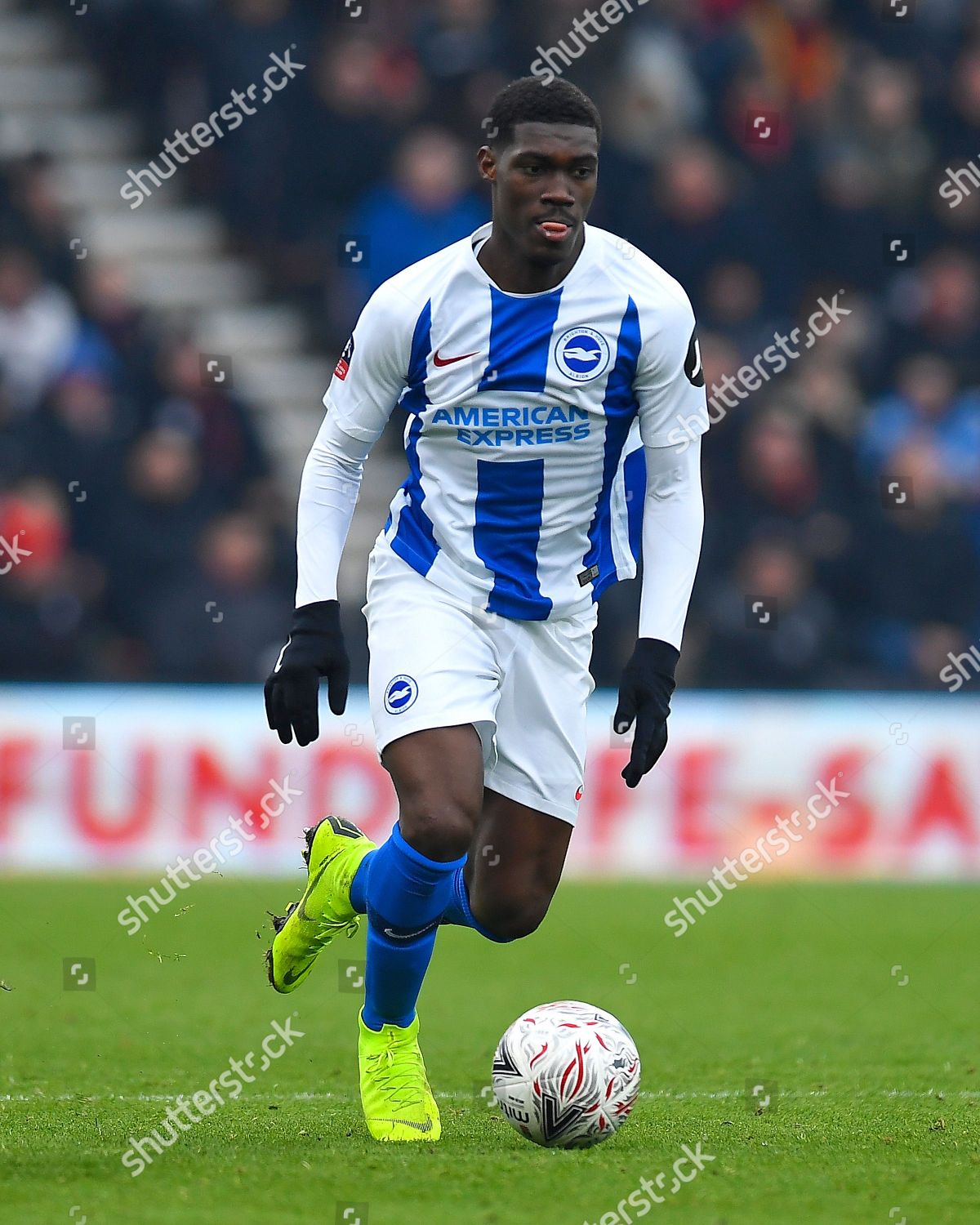 Yves Bissouma Brighton Hove Albion During Editorial Stock Photo - Stock ...