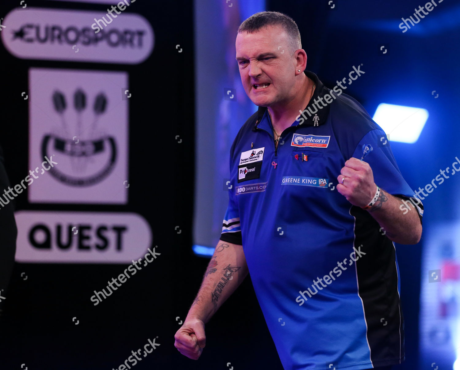 Mark Mcgeeney During 2019 Lakeside World Editorial Stock Photo Stock