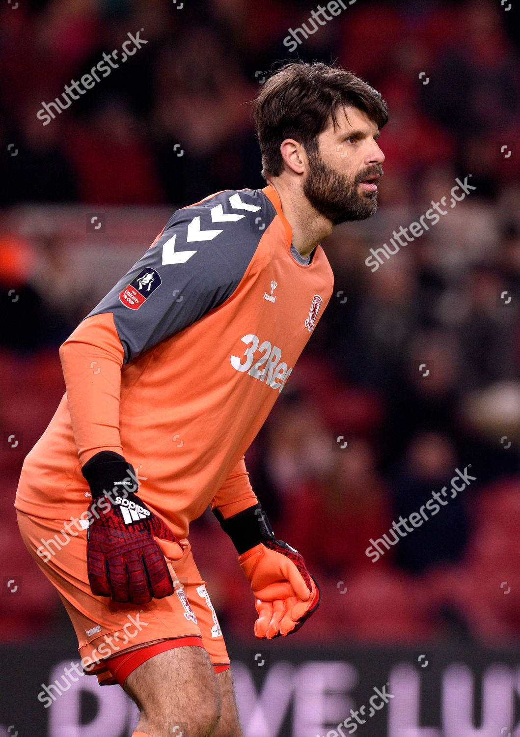 Goalkeeper Dimitrios Konstantopoulos Middlesbrough Editorial Stock ...