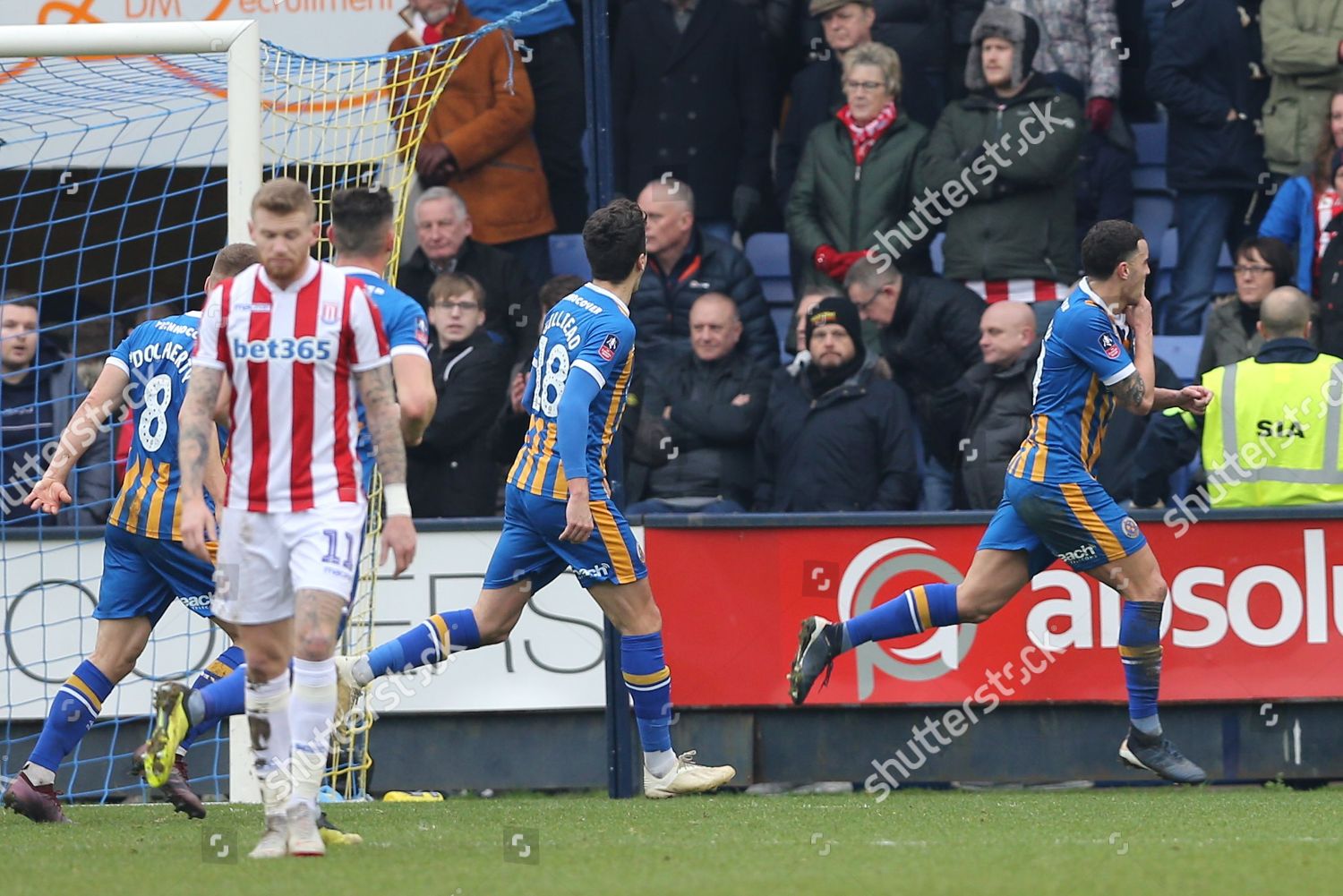 29 Ollie Norburn Celebrates Opening Goal Editorial Stock Photo - Stock ...