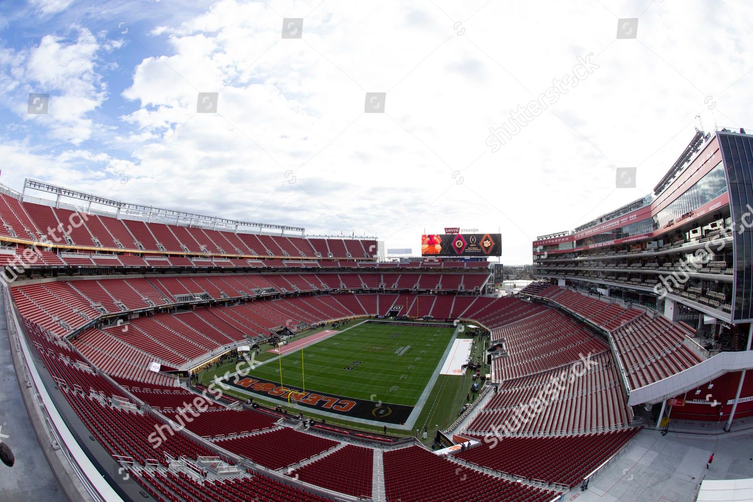 General View Stadium Prior College Football Playoff