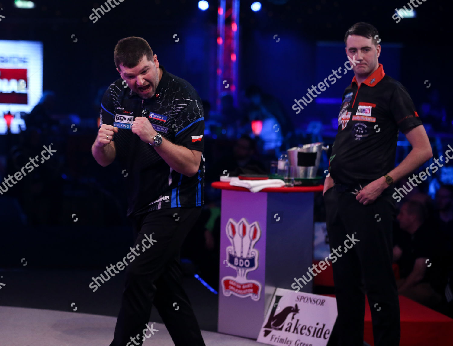 Krzysztof Kciuk During Bdo World Professional Editorial Stock Photo