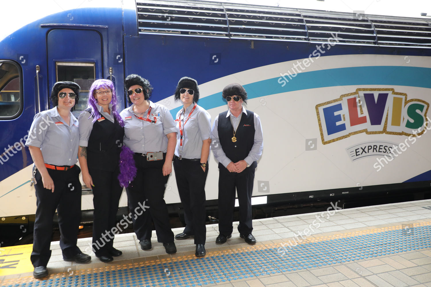 2019 Elvis Express Blue Suede Express Editorial Stock Photo - Stock Image |  Shutterstock