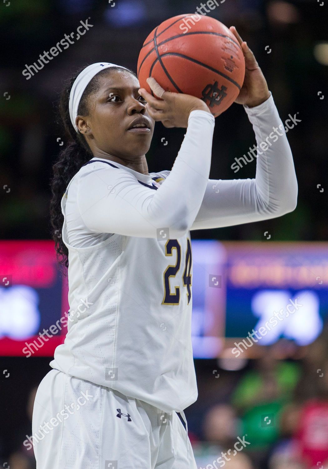 Notre Dame Guard Arike Ogunbowale 24 Editorial Stock Photo - Stock ...