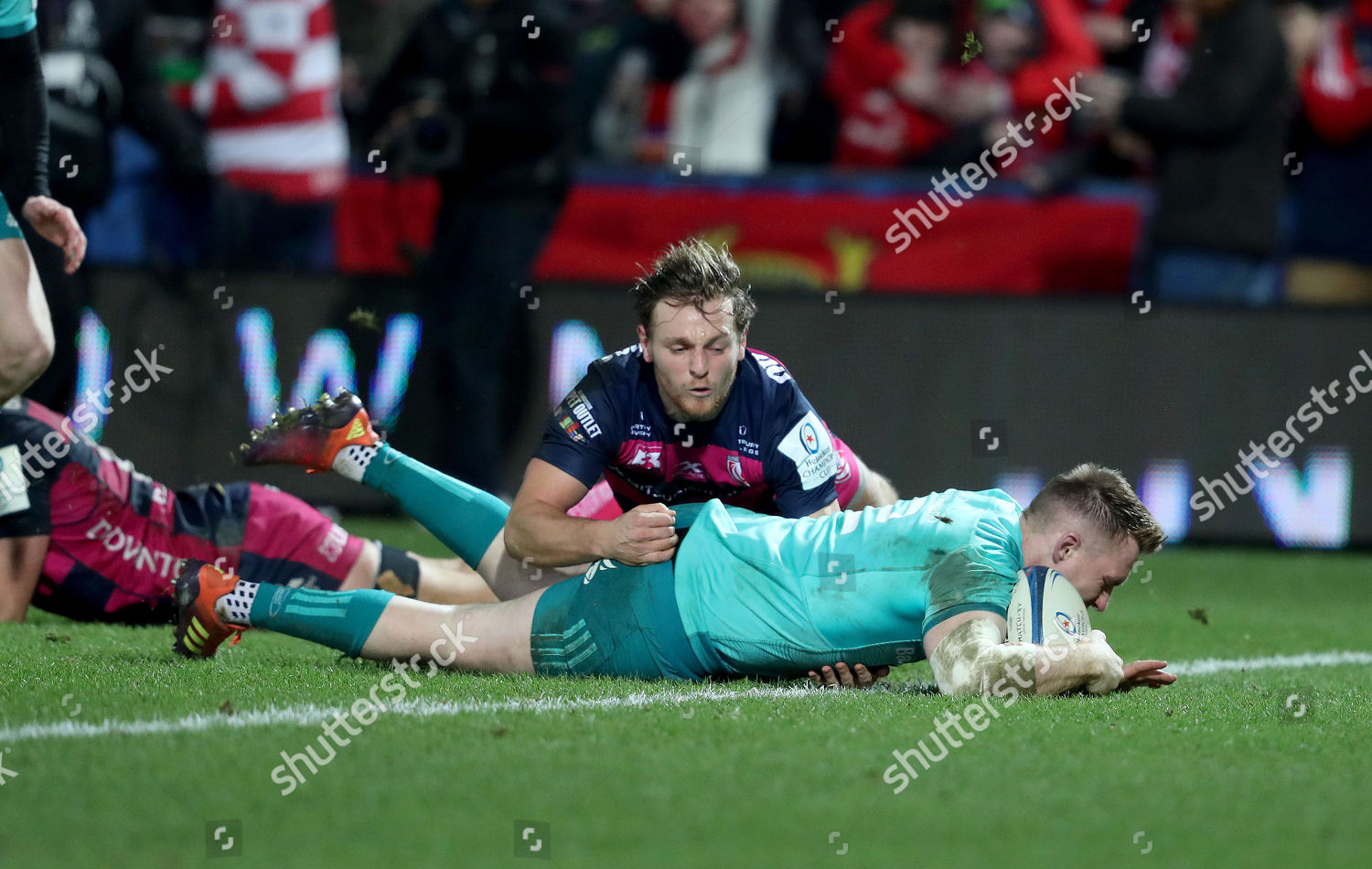 Gloucester Vs Munster Munsters Rory Scannell Editorial Stock Photo