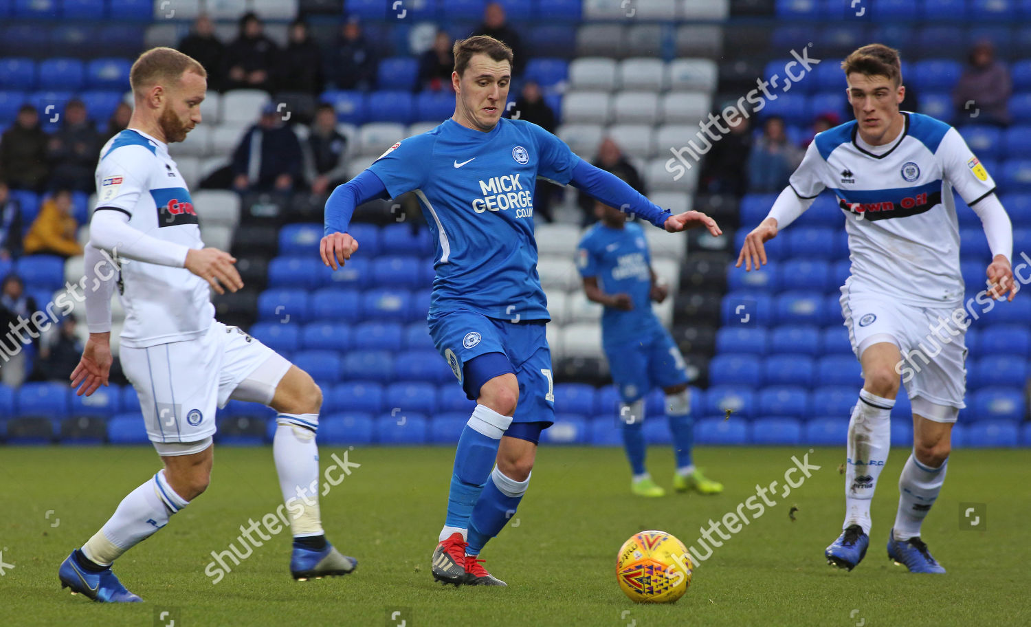 Callum Cooke Peterborough United Action Against Editorial Stock Photo ...