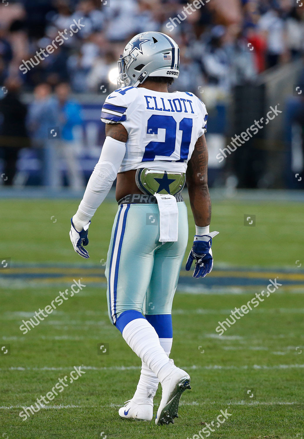 Ezekiel Elliott Dallas Cowboys v Los Angeles Rams 2019 Images