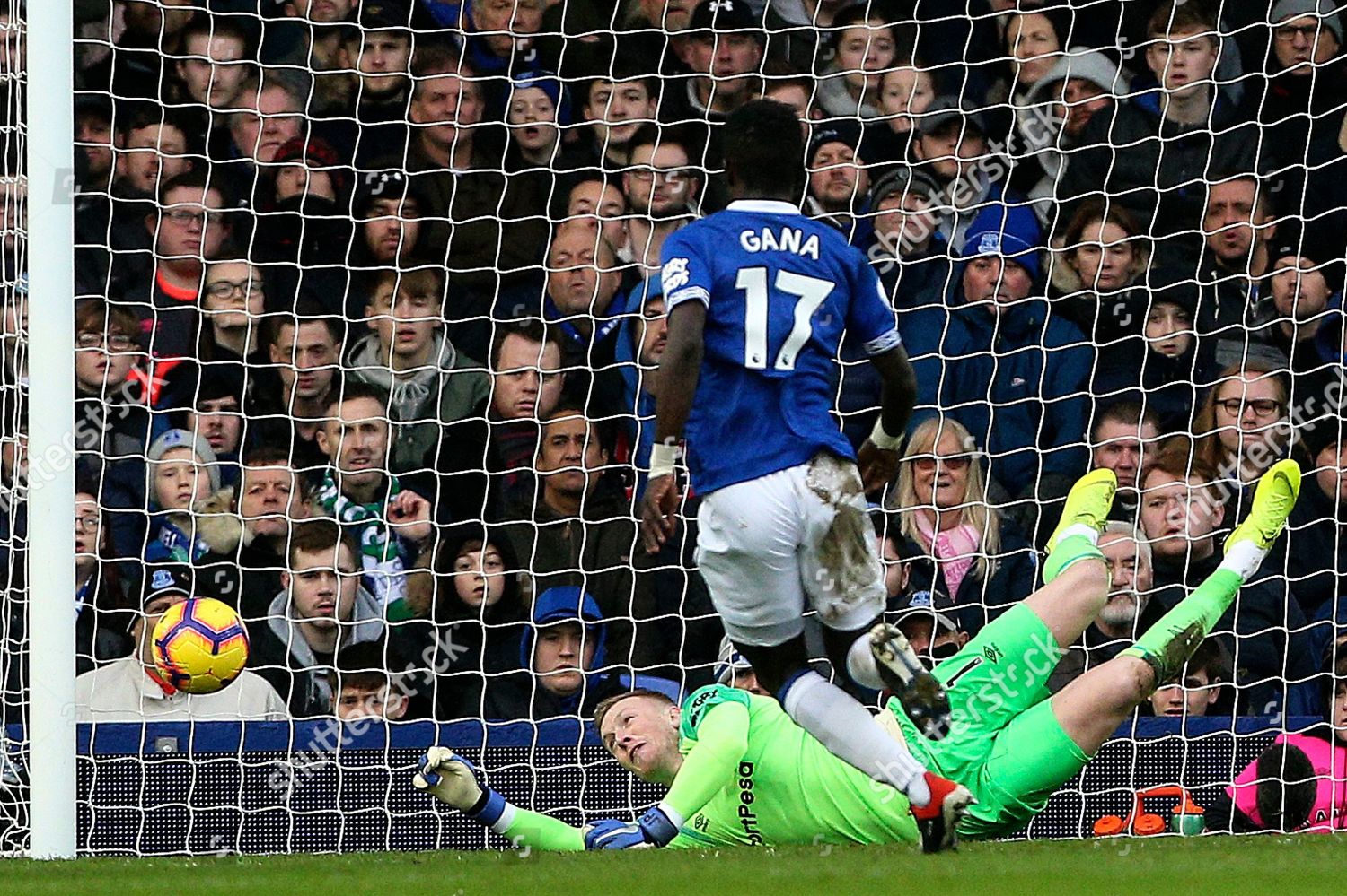 Everton Goalkeeper Jordan Pickford 1 Gets Editorial Stock Photo - Stock ...