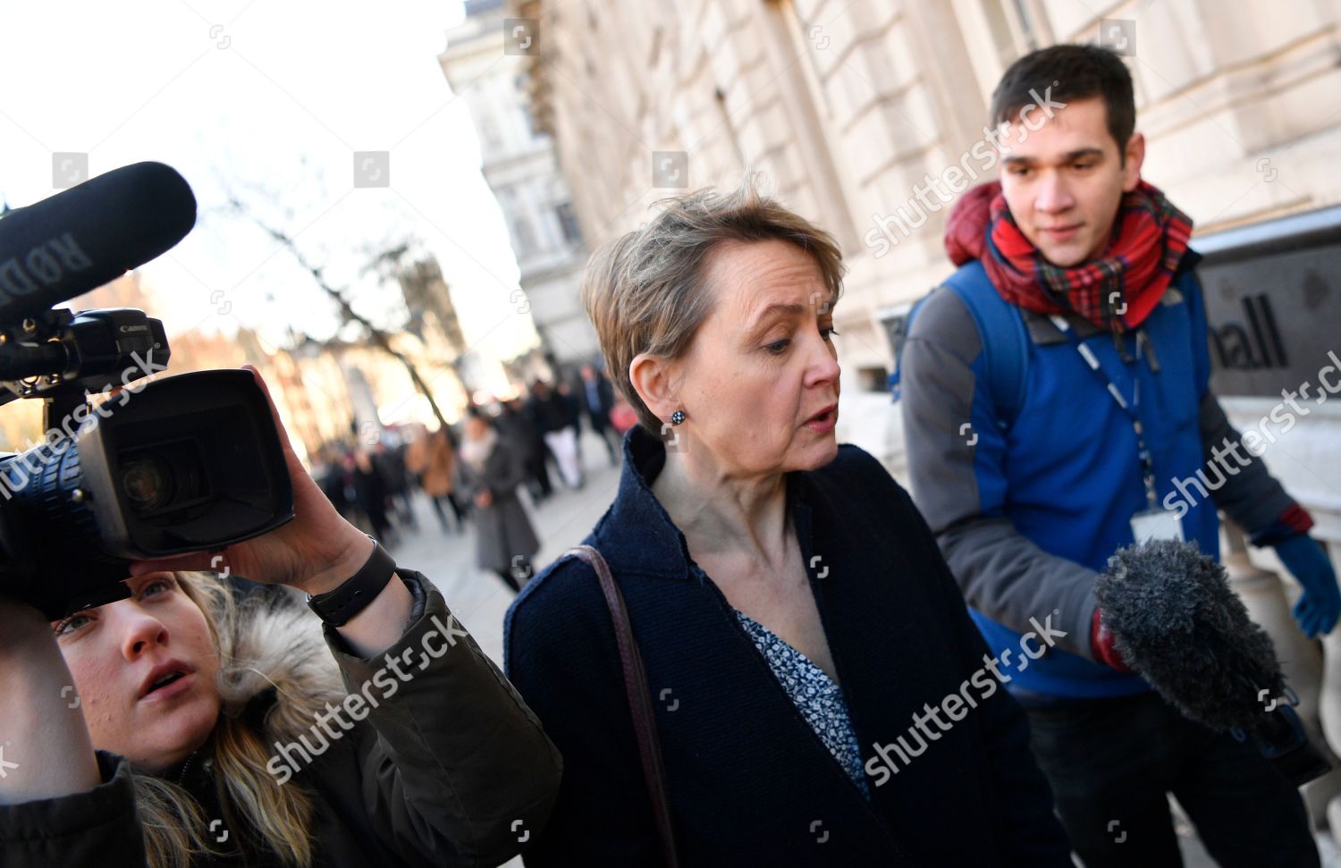 Labour Mp Yvette Cooper Arrives Cabinet Editorial Stock Photo - Stock ...