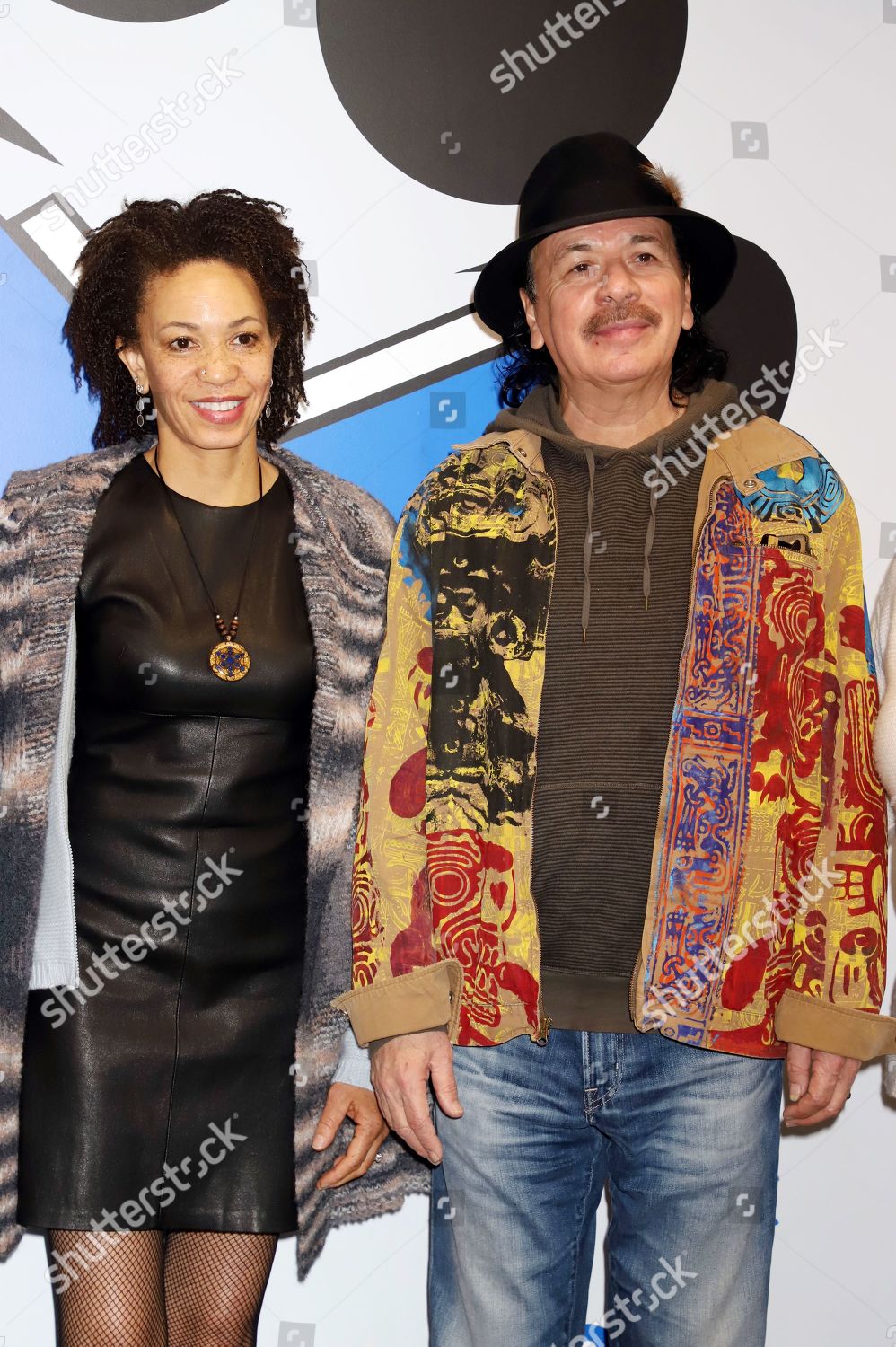 Cindy Blackmansantana Carlos Santana Editorial Stock Photo Stock