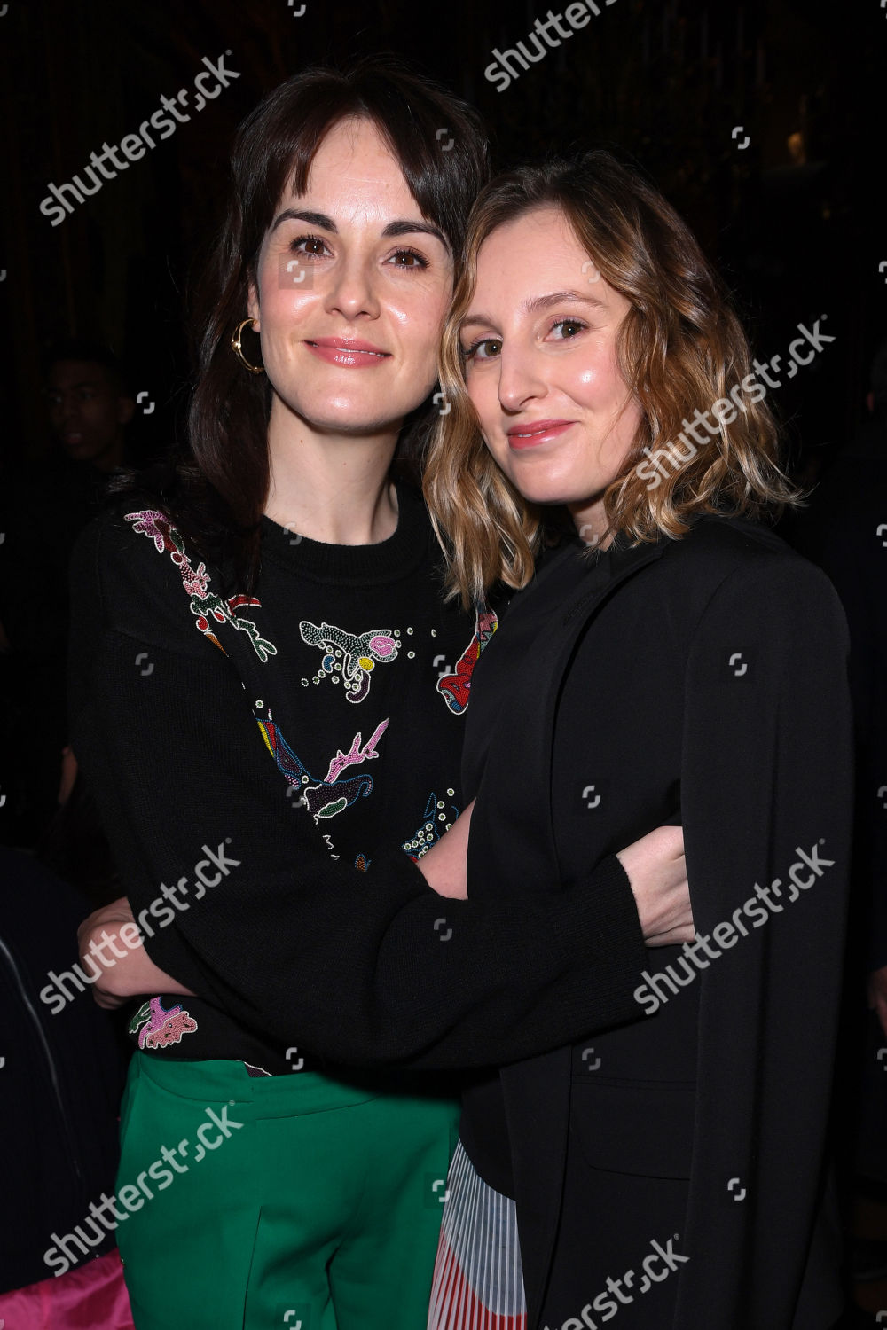 Michelle Dockery Laura Carmichael Front Row Editorial Stock Photo ...