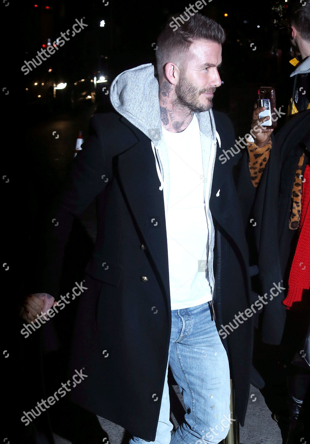 david beckham peacoat