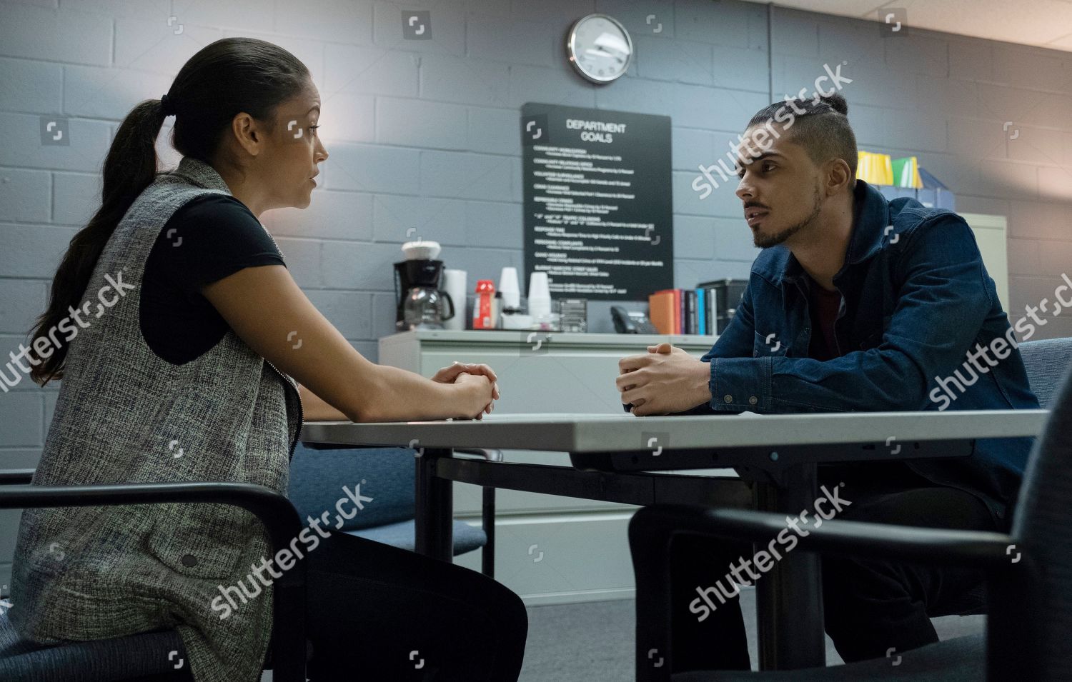 Gabrielle Walsh Detective Maria Montero Quincy Brown Editorial Stock Photo Stock Image Shutterstock