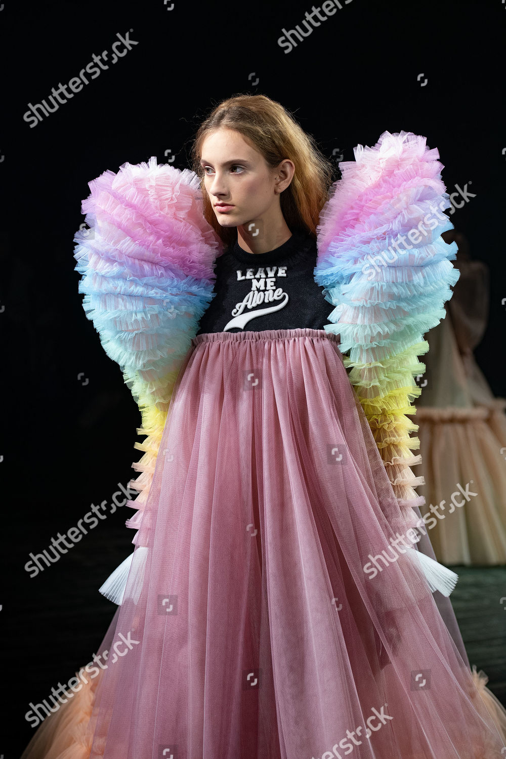 Model Exhibits Creation Springsummer 19 Haute Couture Editorial Stock Photo Stock Image Shutterstock