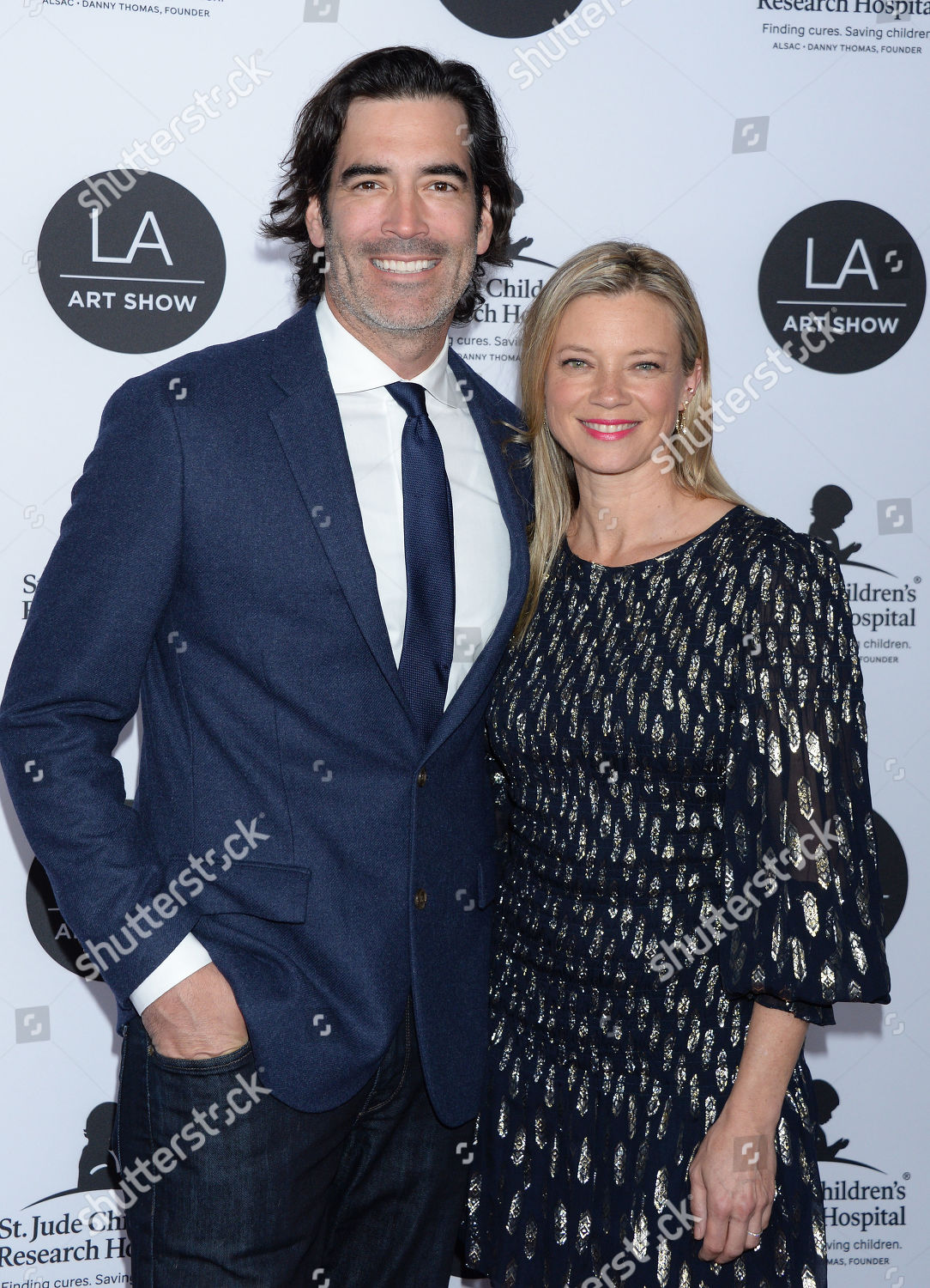 Carter Oosterhouse Wife Amy Smart Editorial Stock Photo - Stock Image ...