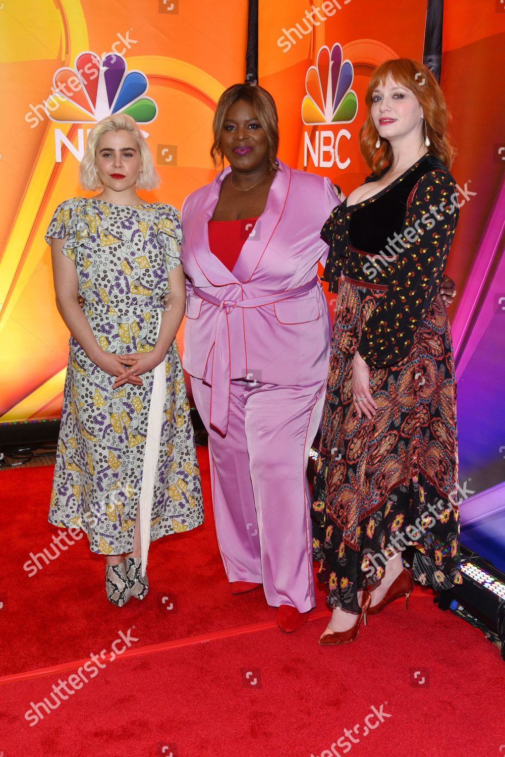Mae Whitman Retta Christina Hendricks Editorial Stock Photo Stock