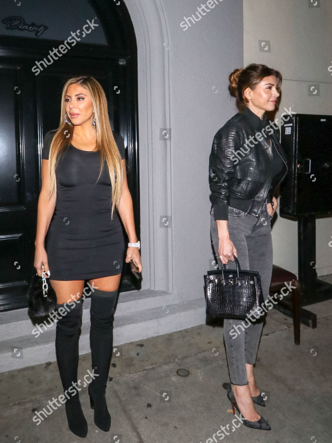 Larsa Pippen Shiva Safai Craigs Restaurant Editorial Stock Photo