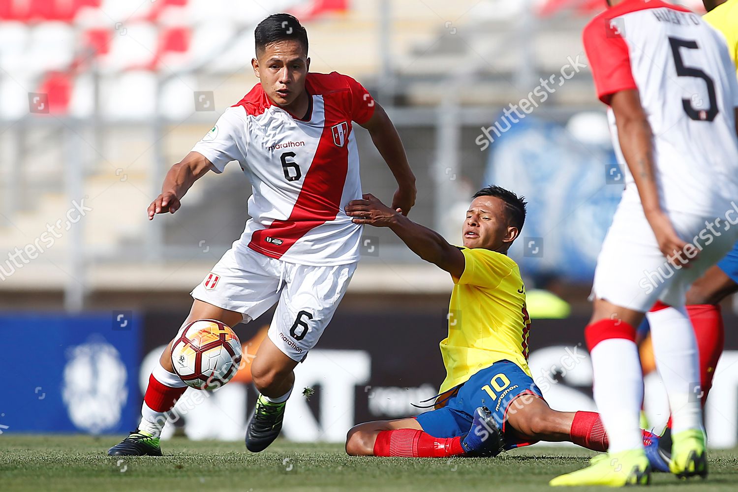 Ecuadors Jordan Rezabala R Vies Ball Perus Editorial Stock Photo Stock Image Shutterstock