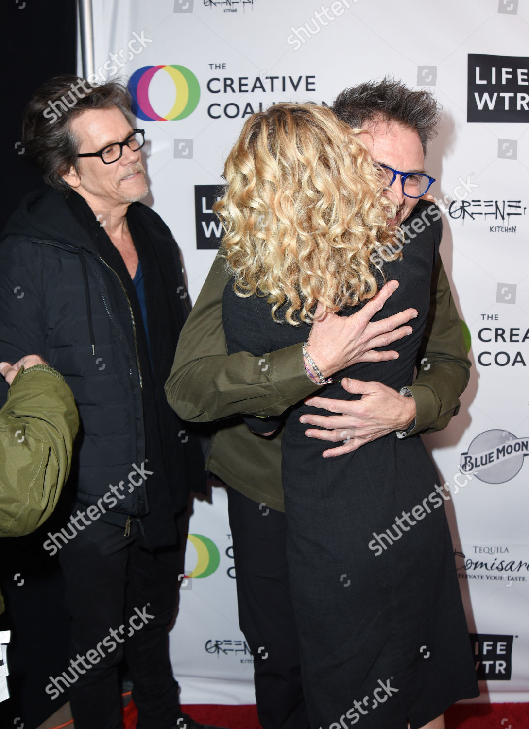 Kevin Bacon Tim Daly Kyra Sedgwick Foto Editorial En Stock Imagen