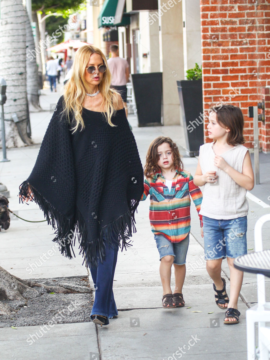 Rachel Zoe Her Sons Skyler Kai Berman Editorial Stock Photo Stock Image Shutterstock