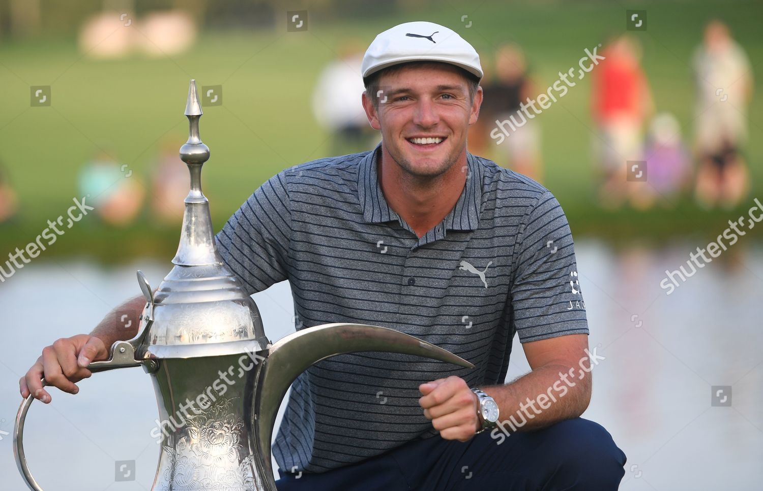 Bryson Dechambeau United States Poses Trophy Editorial Stock Photo ...