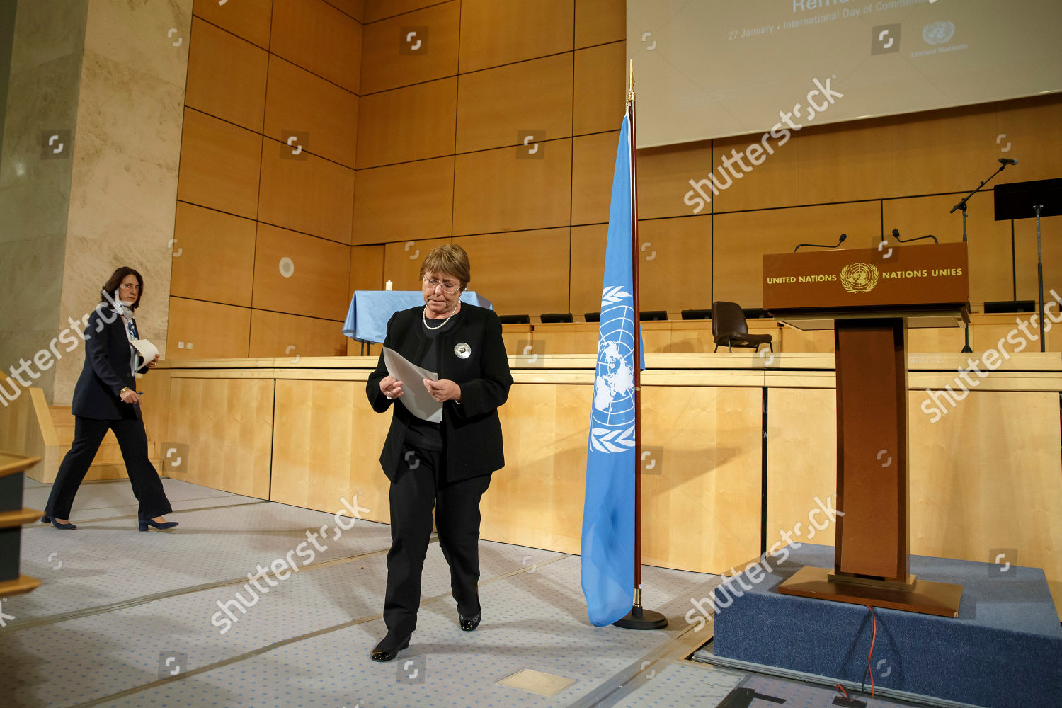 Un High Commissioner Human Rights Chilean Editorial Stock Photo - Stock 