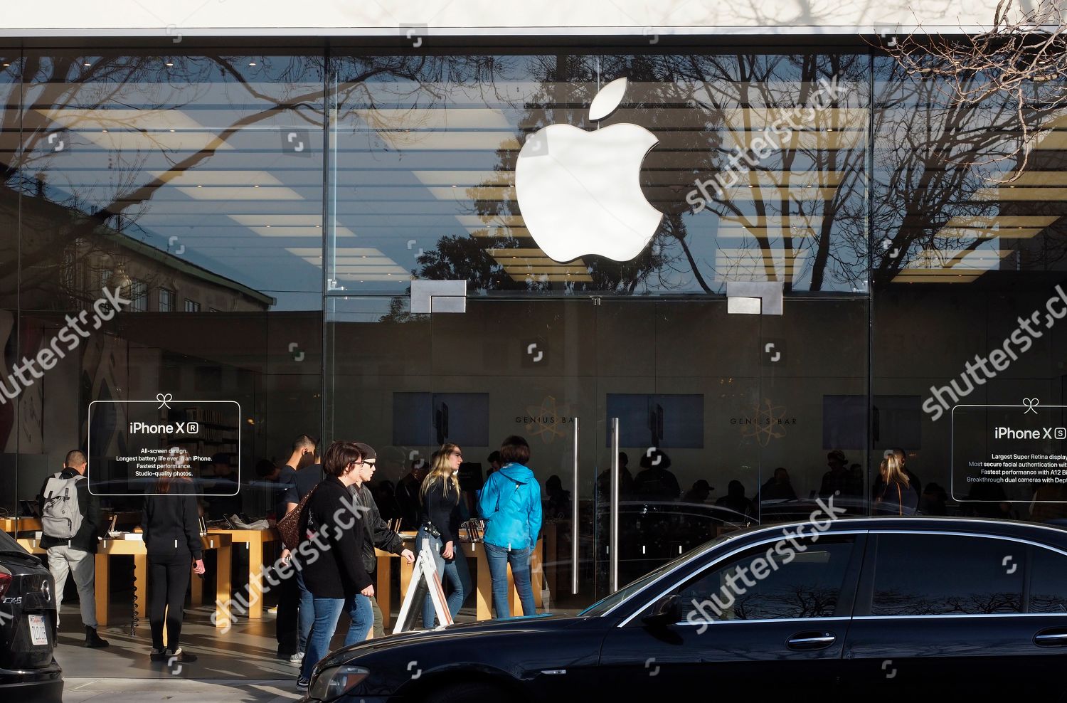 Exterior View Apple Store Berkeley California Editorial Stock Photo