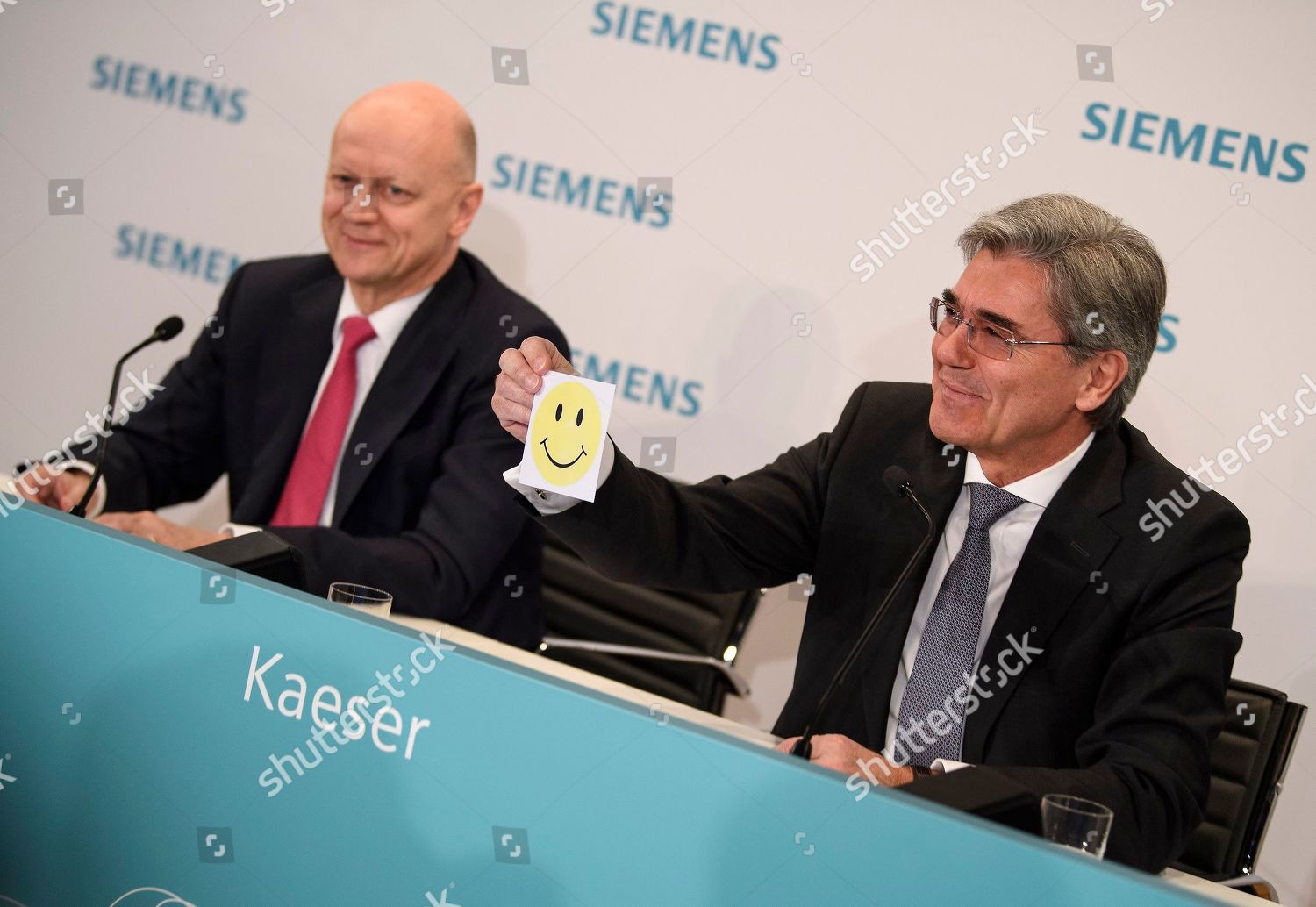 CEO SIEMENS AG JOE KAESER R Editorial Stock Photo - Stock Image ...