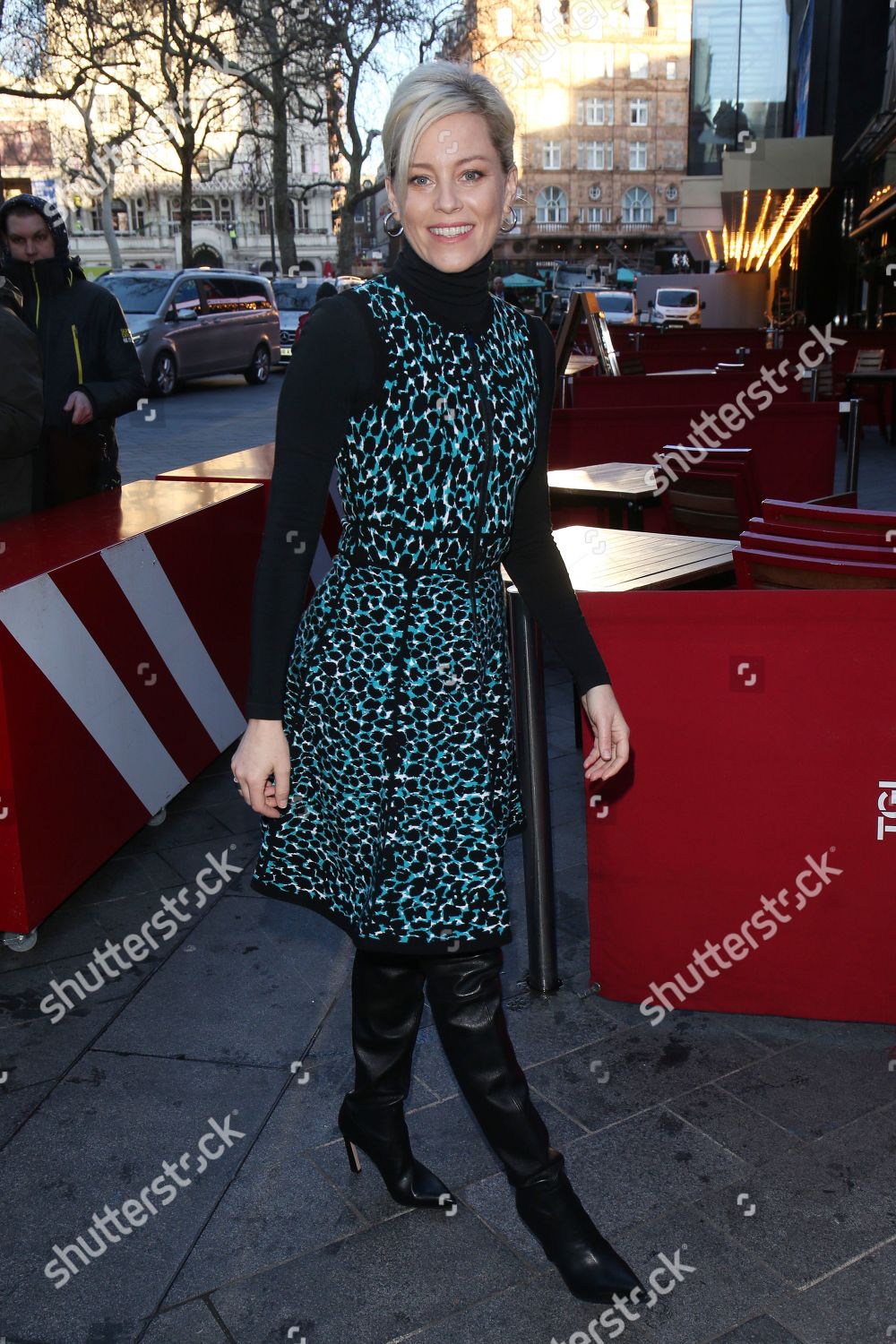 Elizabeth Banks Bbc Radio 2 Editorial Stock Photo - Stock Image
